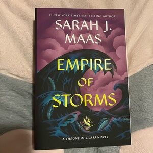 Empire of Storms by Sarah J. Maas Book